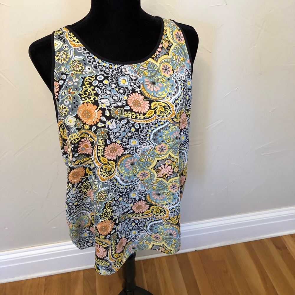 Ann Taylor Loft Floral Top